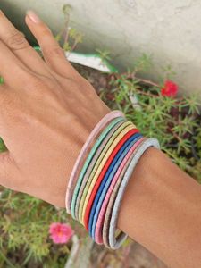 Boho Stackable Thread Bangles
