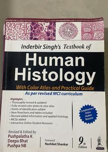 Inderbir Singh's Textbook of Human Histology