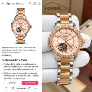 Fossil ME3058 is a stylish automatic watch from Ar