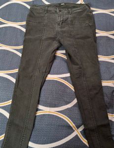Grey Wash Skinny Fit Jeans