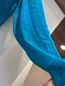 Elegant Blue Ethnic Gown