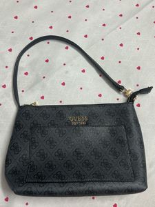 GUESS Monogram Shoulder Bag
