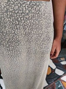 Elegant Printed Maxi Skirt