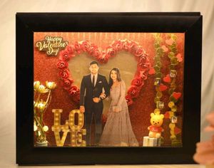 Anniversary theme 3d Shadow Box Frame