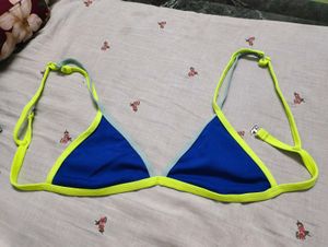 neon green bikini top