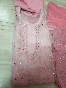 Lucknowi Chikankari Suit
