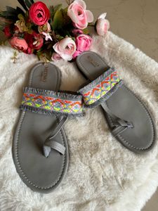 Kolhapuri Chappals Embroidered