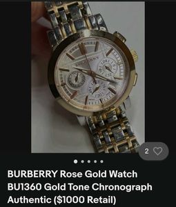 Burberry Orignal Chronograph Women's Watch