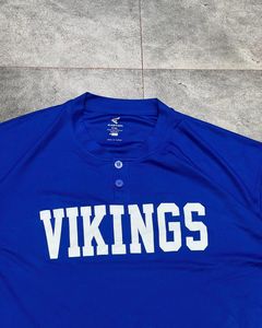 Men's Royal Blue Vikings Graphic T-Shirt