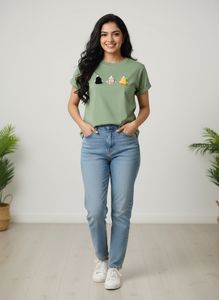 Cute Olive green Top