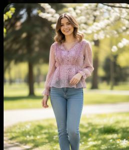 Floral Sheer Long Sleeve Top