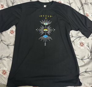 Black Casual T-Shirt