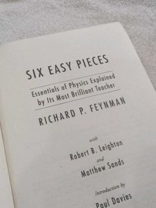 Six Easy Pieces by Feynman