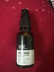 Thrive.co Frizz Tamer Smoothing Hair Oil Serum