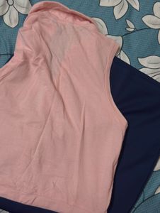 Colorblock Polo Dress