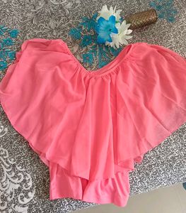 Elegant Pink Layered Top