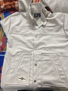 H&M Beige Corduroy Jacket (New)
