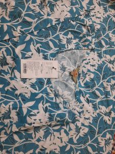 Beautiful Blue Floral Kurta