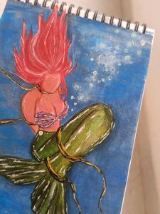 Handmade Mermaid Painting 🧜🏻‍♀️