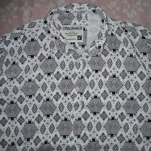 Men's "ORIGINALS" Printed pattern Casual Shirt