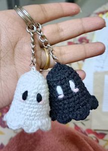 Couple Ghost Keychain Set