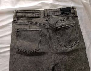 Kendall + Kylie Grey Straight Leg Jeans