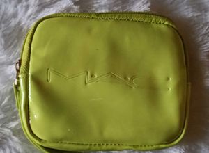 Mac Neon Green Pouch