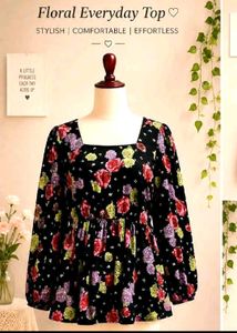 ♥️✨pinteresty floral top💖