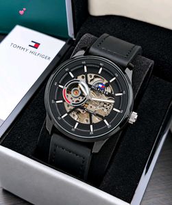 TOMMY HILFIGER SKELETON AUTOMATIC* 🔝FOR MENS