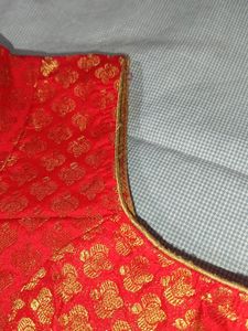Red And Golden Wonderful Banarsi Blouse 😍✨
