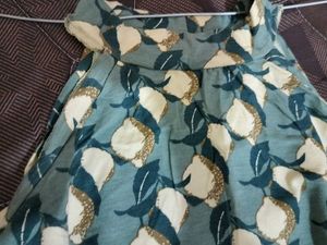 Patterned Sleeveless Top