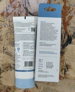 New Plum  Face Wash &amp; Sunscrean