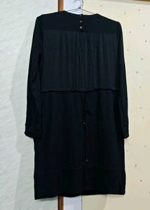Black Midi Dress with Pockets ♠️