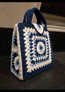 Handmade Crochet Tote Bag