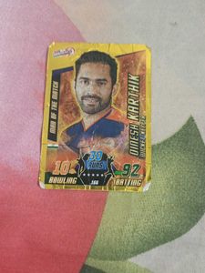 Dinesh Karthik Gold Foil Card 2015