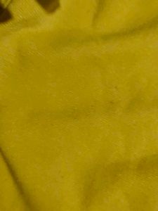 Girls Yellow Stretchable Pent