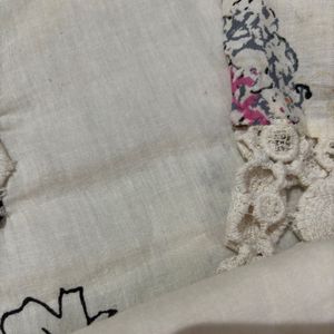 Elegant Floral Kurta Set with Dupatta