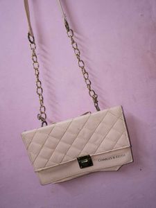 Quilted Pink Handbag
