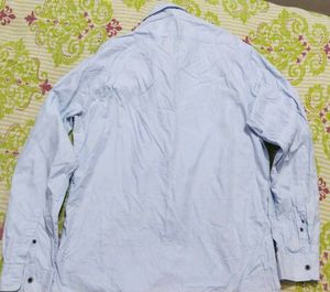 Light Blue Men's Casual Shirt