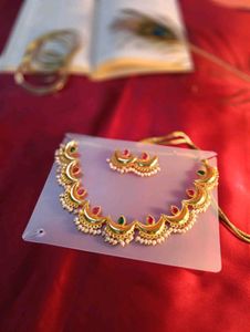Gold Plated Necklace Set