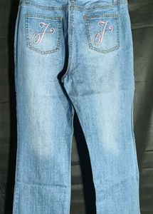 Light Wash Baggy ladies Jeans