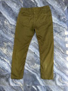 Men's Casual Olive Jogger Pants