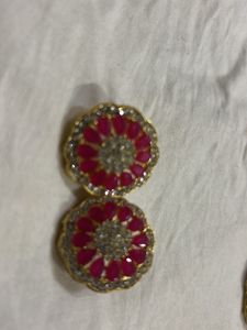 Elegant Kundan Choker Necklace Set