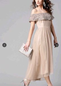 Street 9 XL Party Wear Net Dress