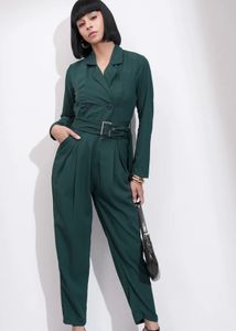 Elegant Green Jumpsuit