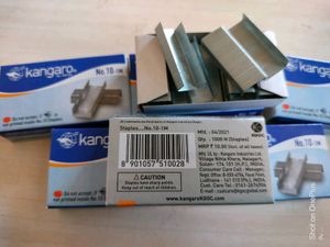 New Kangaro Staples Pin No.10 (Set Of 6 Box)