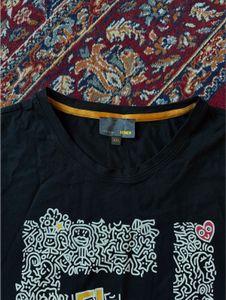 Fendi Black Graphic T-Shirt