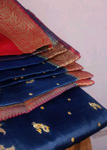 Elegant Blue Saree
