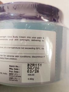 Overnight Glow Body Cream