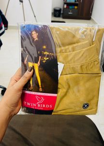 Twin Birds Gold Mine Leggings glossy legging
